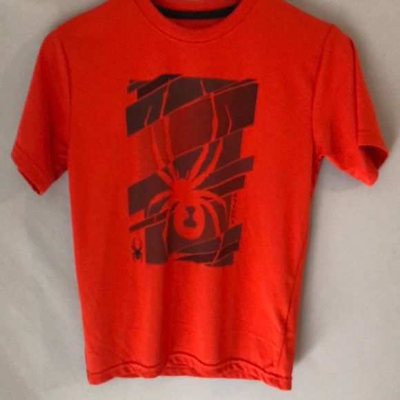 Spyder Other - Boys Spyder short sleeve T (orange/black)
